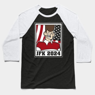 JFK 2024 Baseball T-Shirt